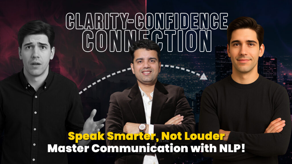 image is about how person can change after doing nlp course