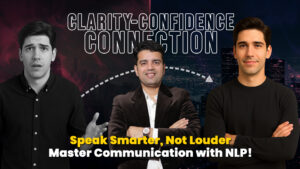 image is about how person can change after doing nlp course